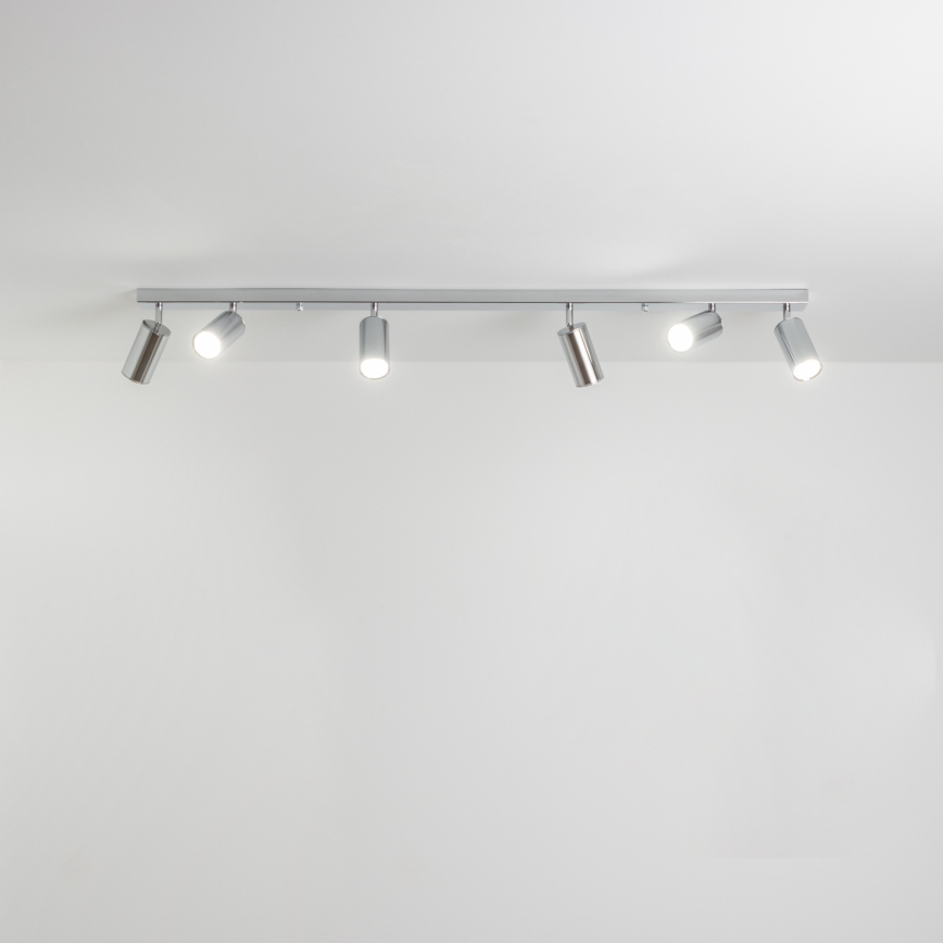 Brilagi - Точечный светильник для ванной комнаты SELE 6xGU10/30W/230V IP44 блестящий хром