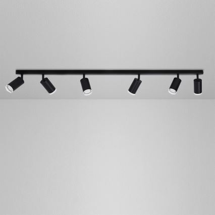 BRILAGI - Точечный светильник для ванной комнаты SELE 6xGU10/30W/230V IP44 черный