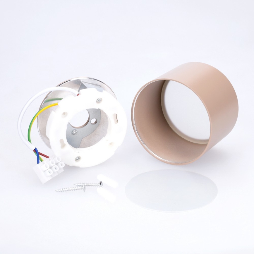 BRILAGI - Точечный светильник для ванной комнаты SMOOTH 1xGX53/15W/230V 60x82 mm бежевый IP54