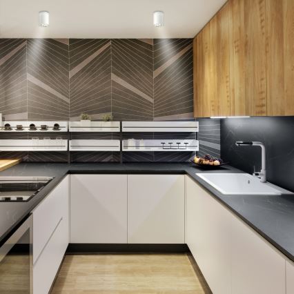 Brilagi - Точечный светильник MIA 1xGU10/30W/230V 100x80 мм белый