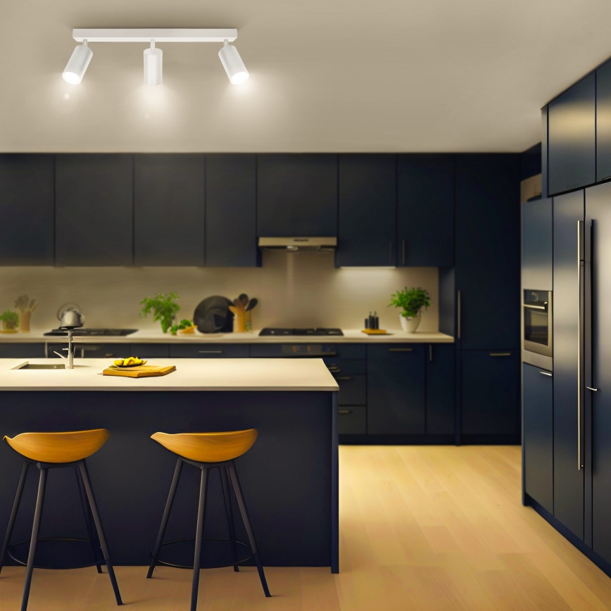 Brilagi - Точечный светильник SELE 3xGU10/30W/230V белый