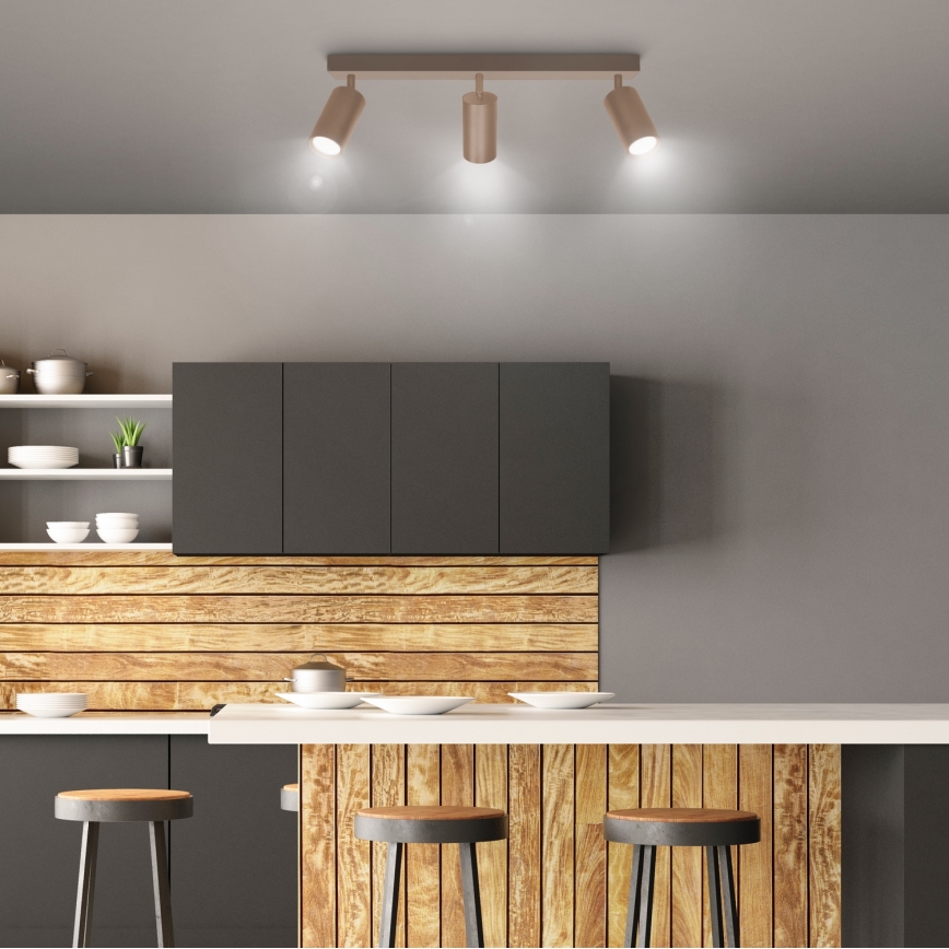 Brilagi - точечный светильник SELE 3xGU10/30W/230V бежевый