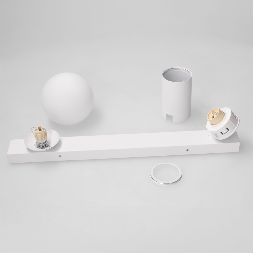 Brilagi - Точечный светильник SELE BALL 1xGU10/30W/230V + 1xG9/10W белый