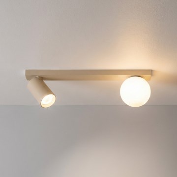 Brilagi - Точечный светильник SELE BALL 1xGU10/30W/230V + 1xG9/10W бежевый