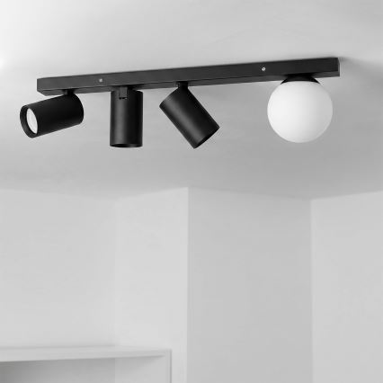 Brilagi - Точечный светильник SELE BALL 3xGU10/30W/230V + 1xG9/10W чёрный