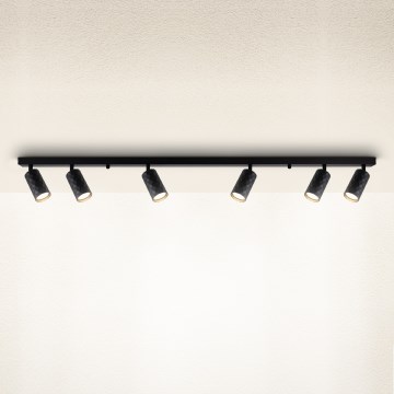 Brilagi - Точечный светильник SELE DIAMANT 6xGU10/30W/230V чёрный