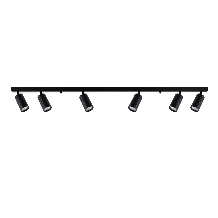 Brilagi - Точечный светильник SELE DIAMANT 6xGU10/30W/230V чёрный
