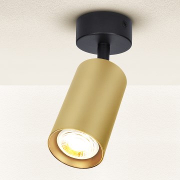 Brilagi - Точечный светильник SELE GOLDEN 1xGU10/30W/230V черный/золотистый
