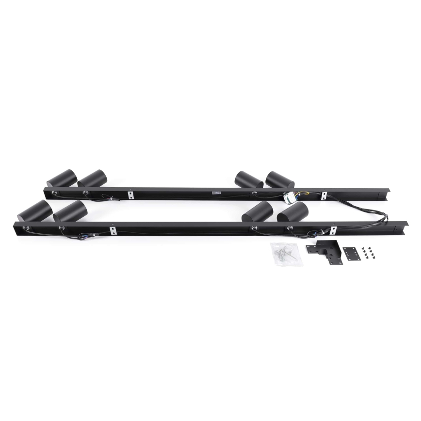 BRILAGI - Точечный светильник SELE LONG 8xGU10/30W/230V черный