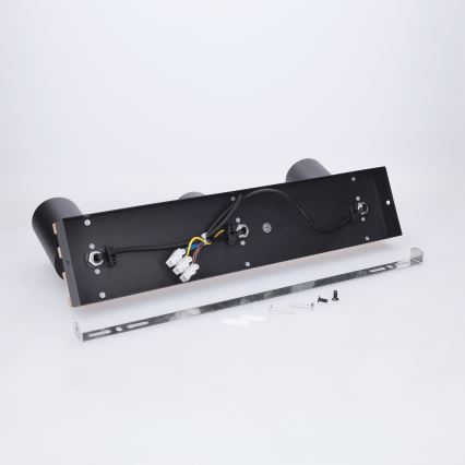 Brilagi - точечный светильник SELE WOOD ACOUSTIC 3xGU10/30W/230V чёрный/дерево