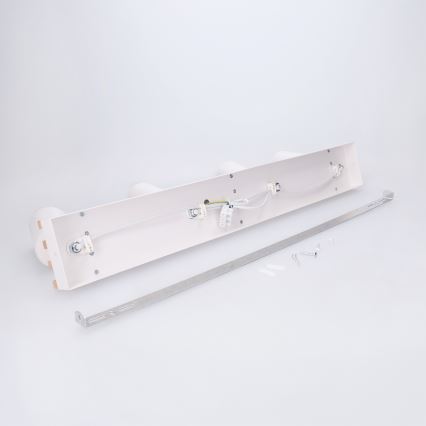 Brilagi - точечный светильник SELE WOOD ACOUSTIC 4xGU10/30W/230V белый/деревянный