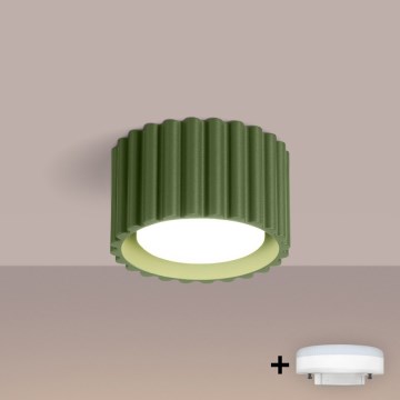 Brilagi - точечный светодиодный светильник SFERA 1xGX53/30W/230V Ø 10 см, зелёный