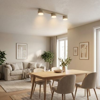 Brilagi - Точковий світильник 3xGX53/12W/230V бежевий