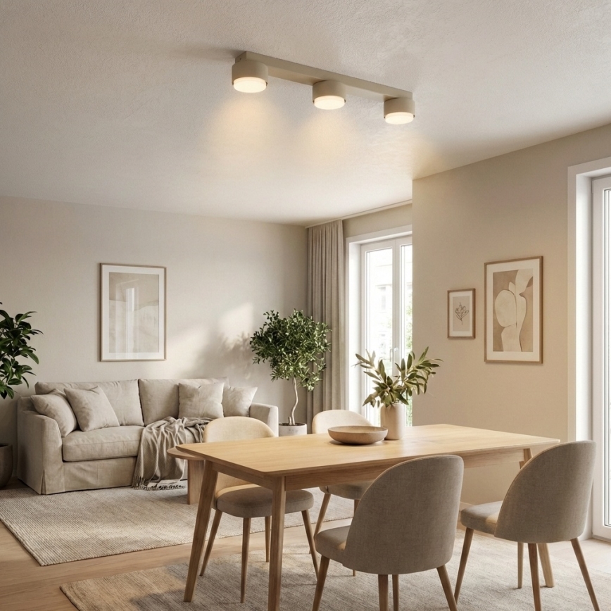 Brilagi - Точковий світильник 3xGX53/12W/230V бежевий