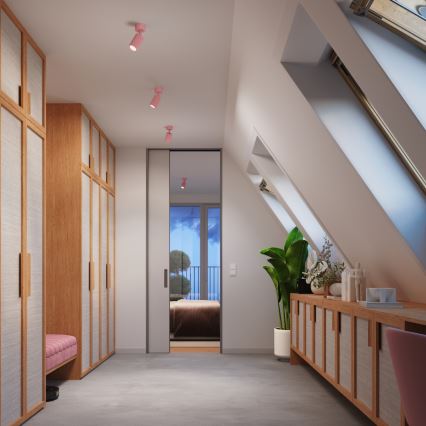 Brilagi - Точковий світильник CRESTO 1xGU10/10W/230V рожевий