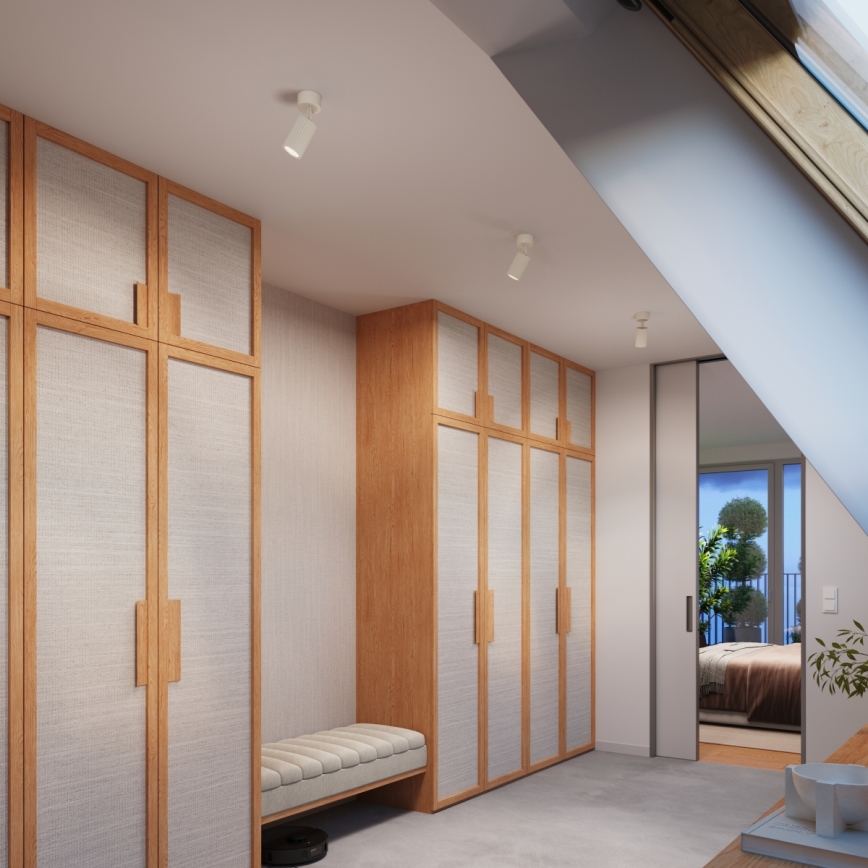 Brilagi - Точковий світильник CRESTO 1xGU10/10W/230V кремовий