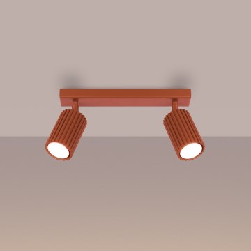 Brilagi - Точковий світильник CRESTO 2xGU10/10W/230V червоний