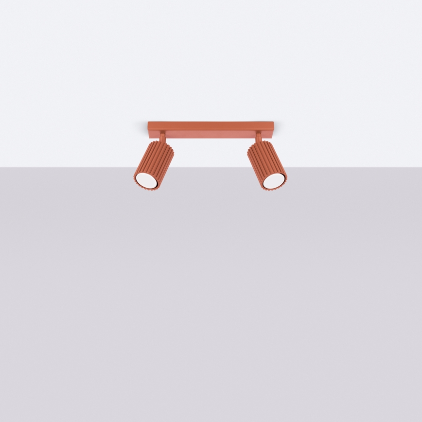 Brilagi - Точковий світильник CRESTO 2xGU10/10W/230V червоний