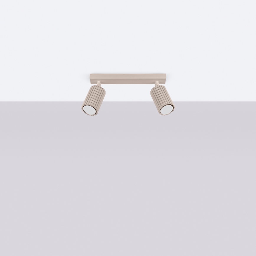 Brilagi - Точковий світильник CRESTO 2xGU10/10W/230V taupe