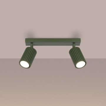 Brilagi - Точковий світильник CRESTO 2xGU10/10W/230V зелений