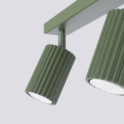 Brilagi - Точковий світильник CRESTO 2xGU10/10W/230V зелений