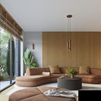 Brilagi - Точковий світильник CRESTO 2xGU10/10W/230V коричневий