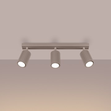 Brilagi - Точковий світильник CRESTO 3xGU10/10W/230V taupe