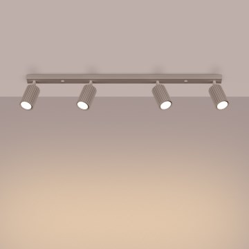 Brilagi - Точковий світильник CRESTO 4xGU10/10W/230V taupe