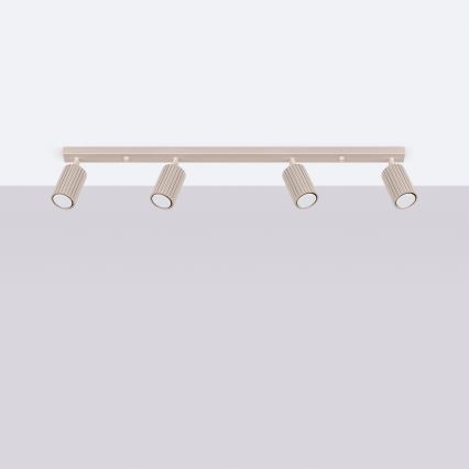 Brilagi - Точковий світильник CRESTO 4xGU10/10W/230V taupe