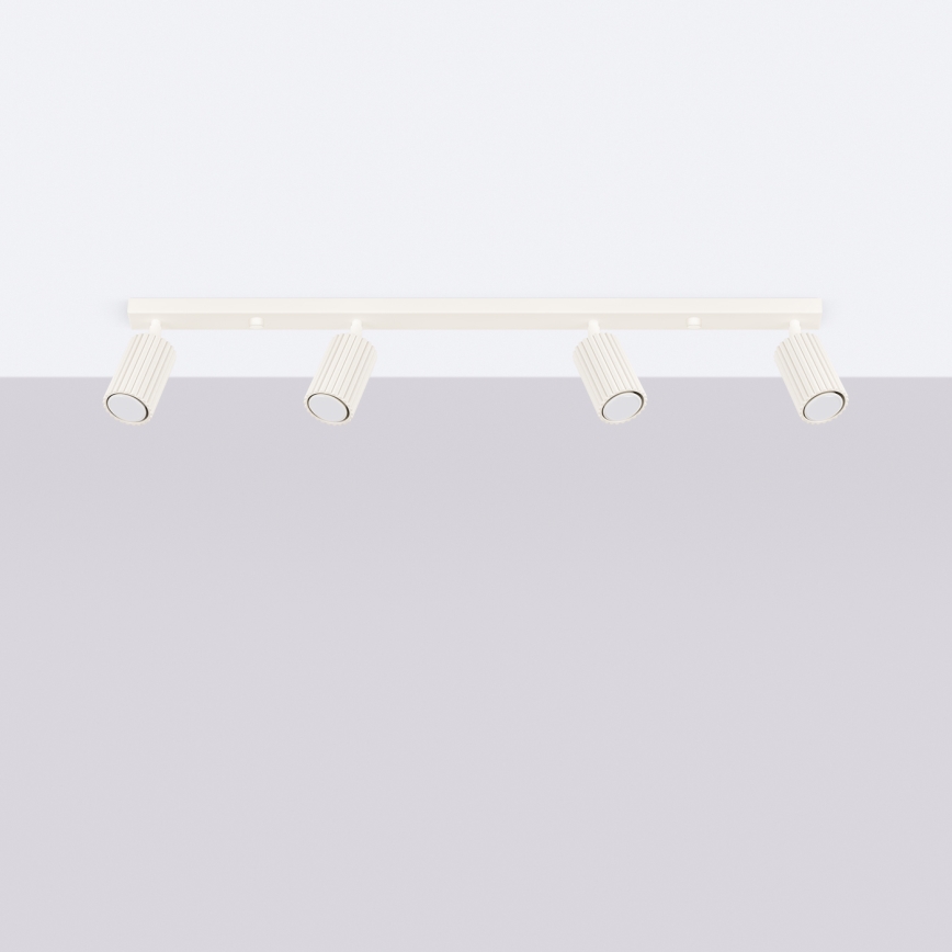 Brilagi - Точковий світильник CRESTO 4xGU10/10W/230V кремовий