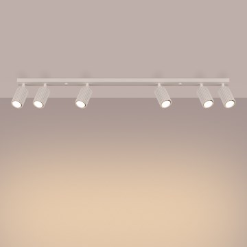 Brilagi - Точковий світильник CRESTO 6xGU10/10W/230V кремовий