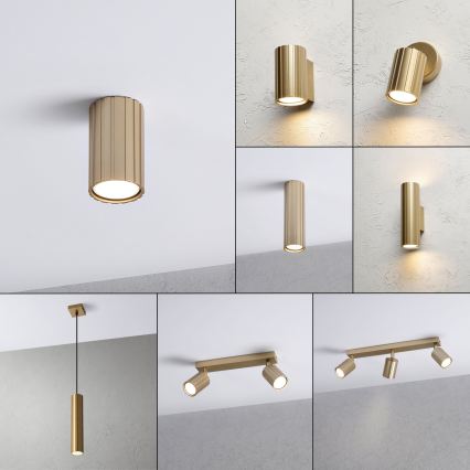 Brilagi - Точковий світильник CRISPINA 1xGU10/10W/230V 10 cm золотий