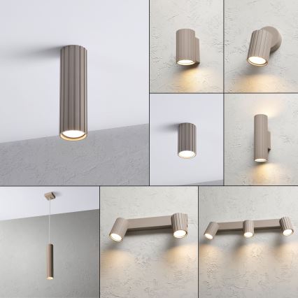 Brilagi - Точковий світильник CRISPINA 1xGU10/10W/230V 20 см бежевий