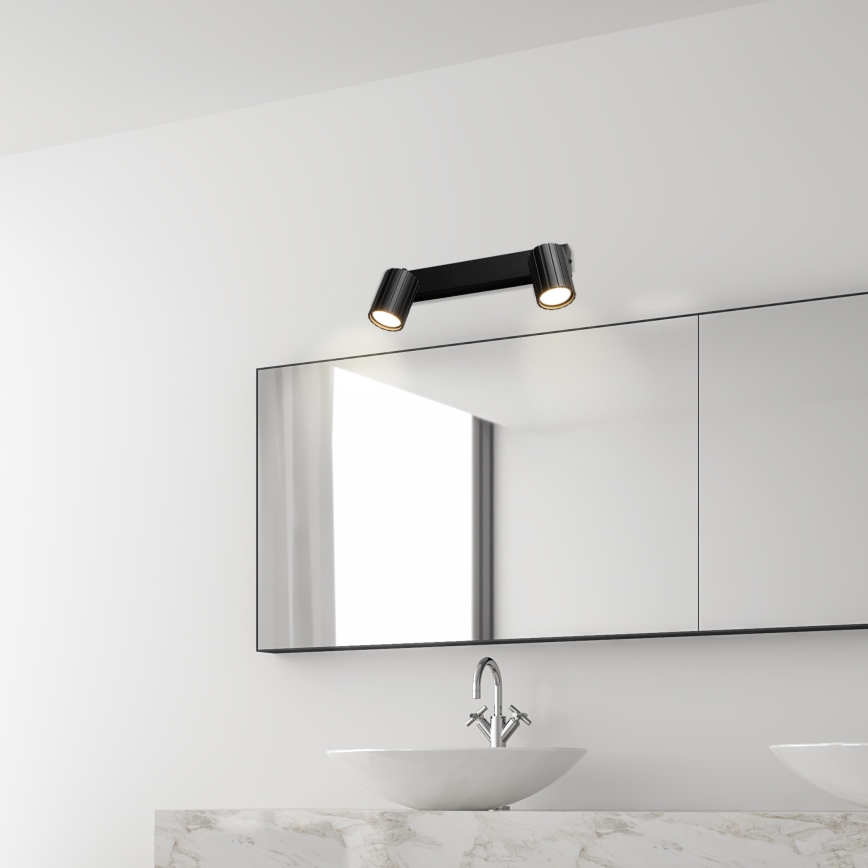 Brilagi - Точковий світильник CRISPINA 2xGU10/10W/230V чорний