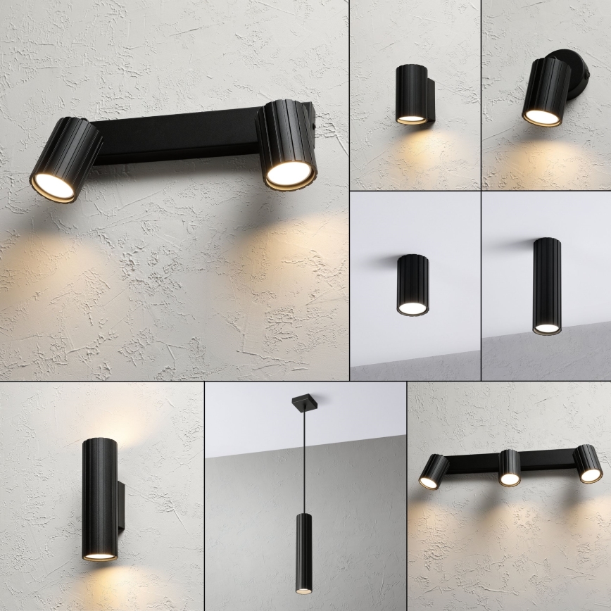 Brilagi - Точковий світильник CRISPINA 2xGU10/10W/230V чорний