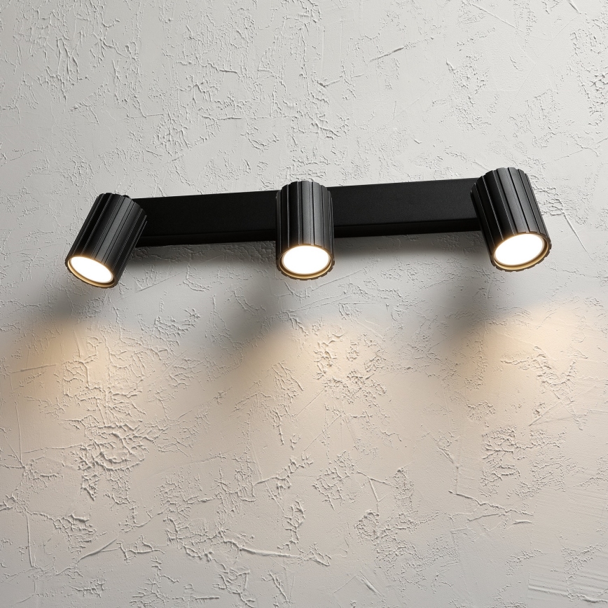 Brilagi - Точковий світильник CRISPINA 3xGU10/10W/230V чорний