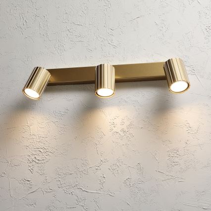 Brilagi - Точковий світильник CRISPINA 3xGU10/10W/230V золотий