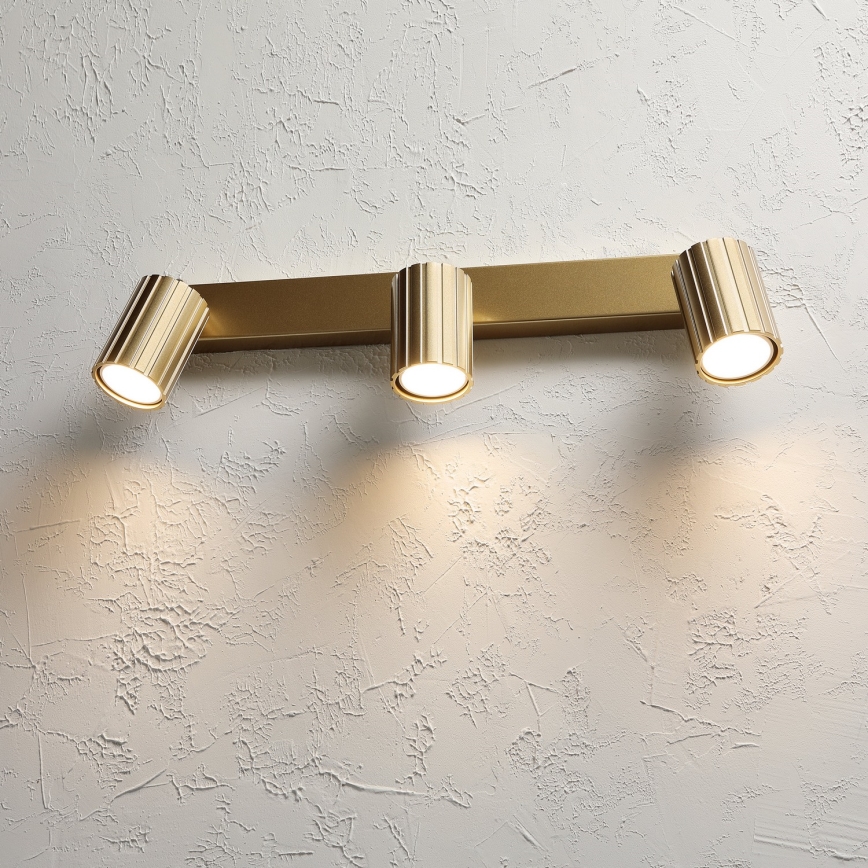 Brilagi - Точковий світильник CRISPINA 3xGU10/10W/230V золотий