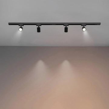 Brilagi - Точковий світильник для шинної системи HUSKY 4xGU10/10W/230V чорний