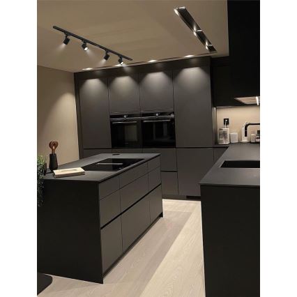 Brilagi - Точковий світильник для шинної системи HUSKY 4xGU10/10W/230V чорний