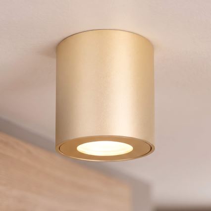 BRILAGI - Точковий світильник для ванної кімнати MIA 1xGU10/30W/230V 84x80 mm золотий IP54