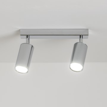 Brilagi - Точковий світильник для ванної кімнати SELE 2xGU10/30W/230V IP44 глянцевий хром