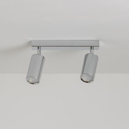 Brilagi - Точковий світильник для ванної кімнати SELE 2xGU10/30W/230V IP44 глянцевий хром