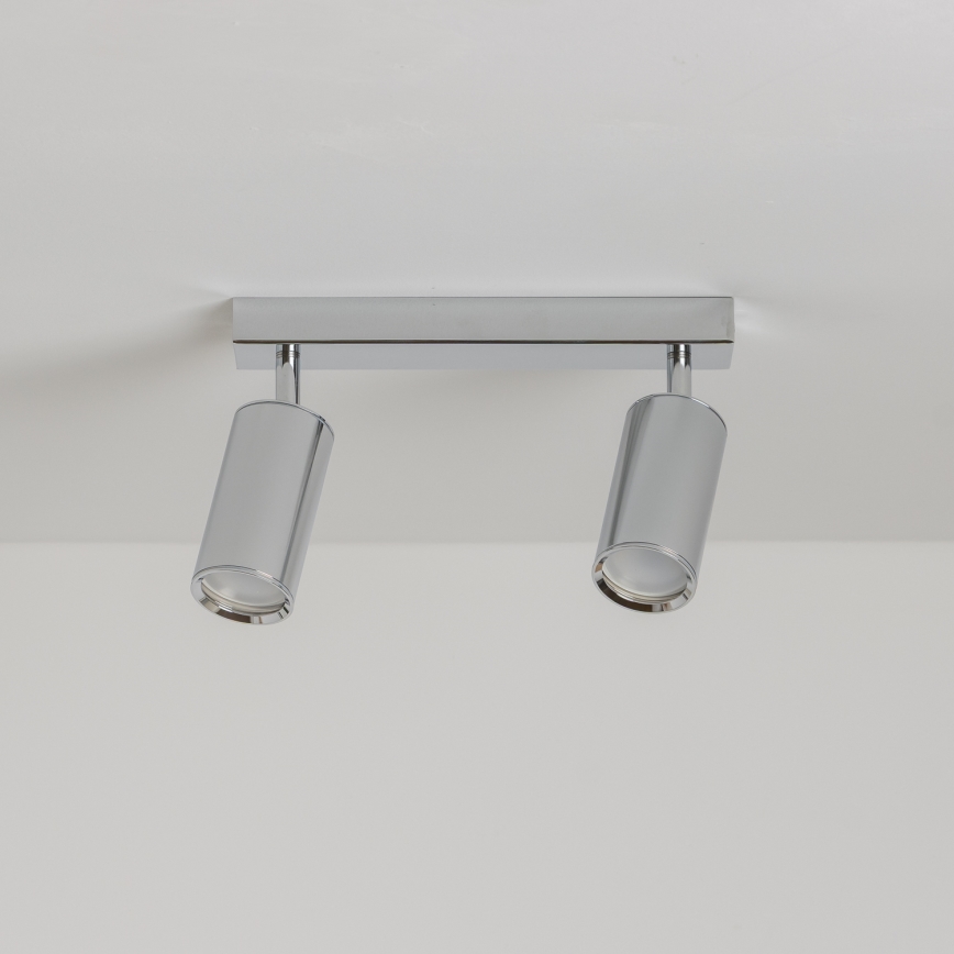 Brilagi - Точковий світильник для ванної кімнати SELE 2xGU10/30W/230V IP44 глянцевий хром