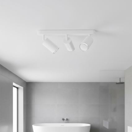 Brilagi - Точковий світильник для ванної кімнати SELE 3xGU10/30W/230V IP44 білий