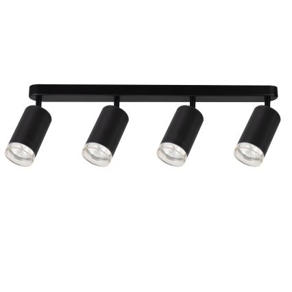 Brilagi - Точковий світильник для ванної кімнати SELE 4xGU10/30W/230V IP44 чорний