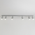 Brilagi - Точковий світильник для ванної кімнати SELE 6xGU10/30W/230V IP44 срібний