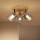 Brilagi - Точковий світильник HYGGE 3xE14/15W/230V каучукова деревина/димчаста