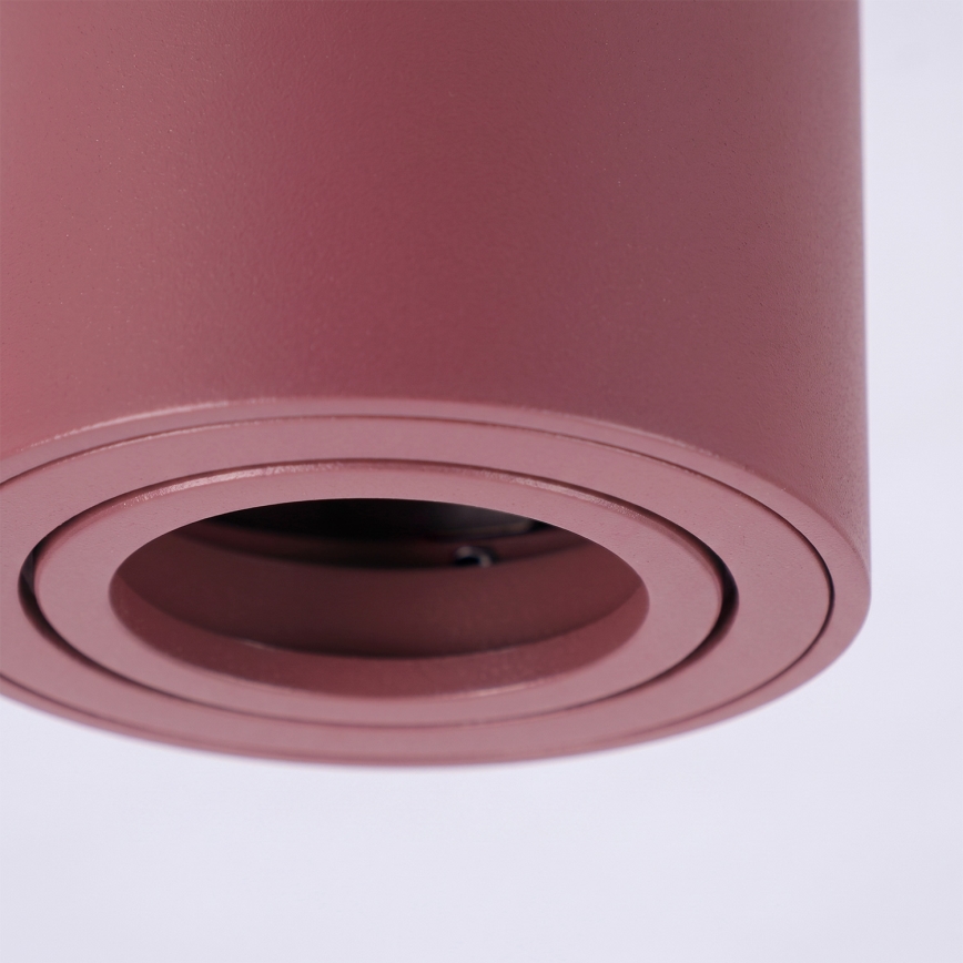 BRILAGI - Точковий світильник MIA 1xGU10/30W/230V 100x80 mm бордовий