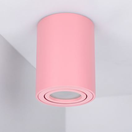 BRILAGI - Точковий світильник MIA 1xGU10/30W/230V 100x80 mm рожевий